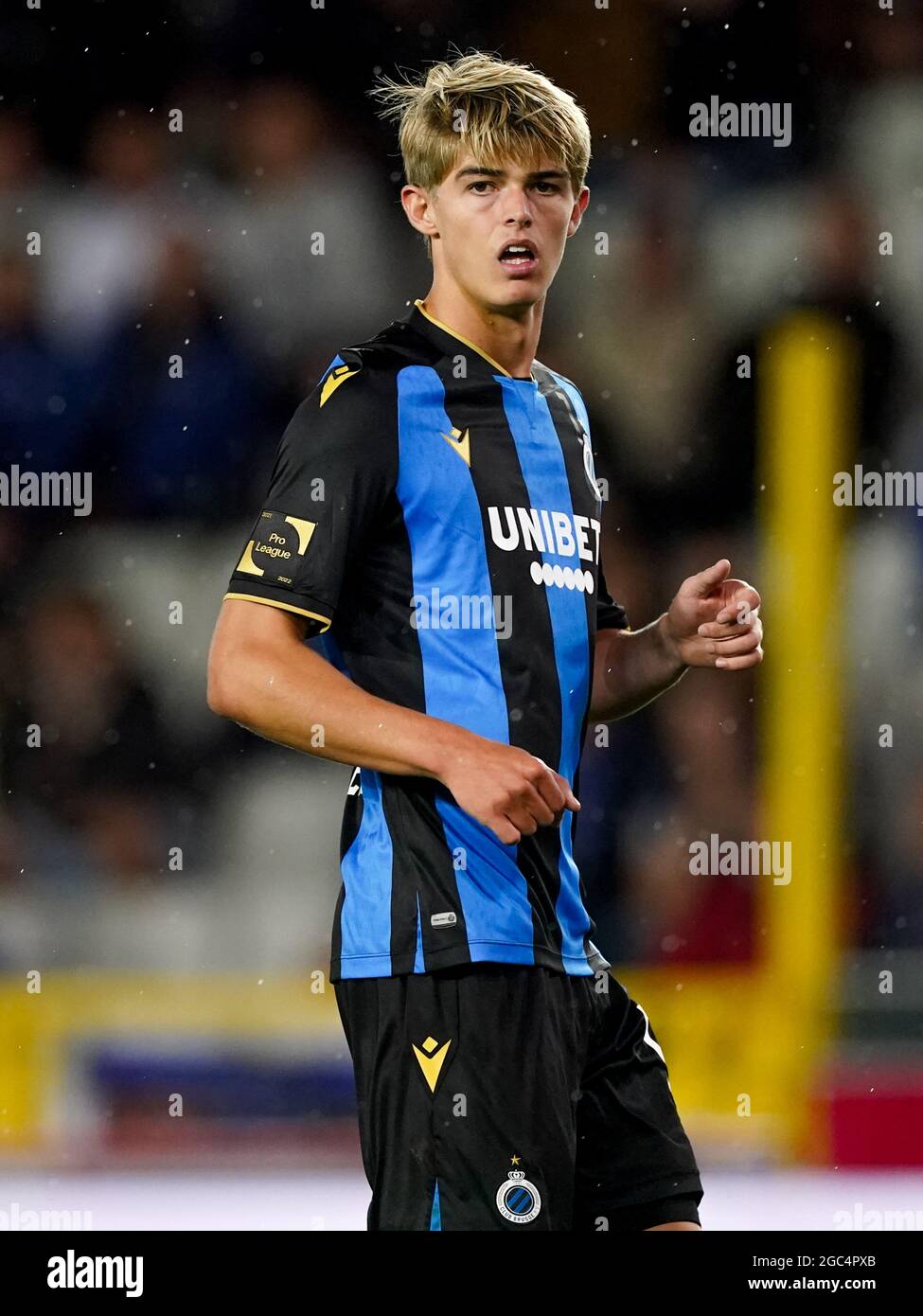 Brugge Belgium 06th Aug 2021 Brugge Belgium August 6 Charles De Ketelaere Of Club Brugge During The Jupiler Pro League Match Between Club Brugge And Cercle Brugge At Jan Breydelstadion On
