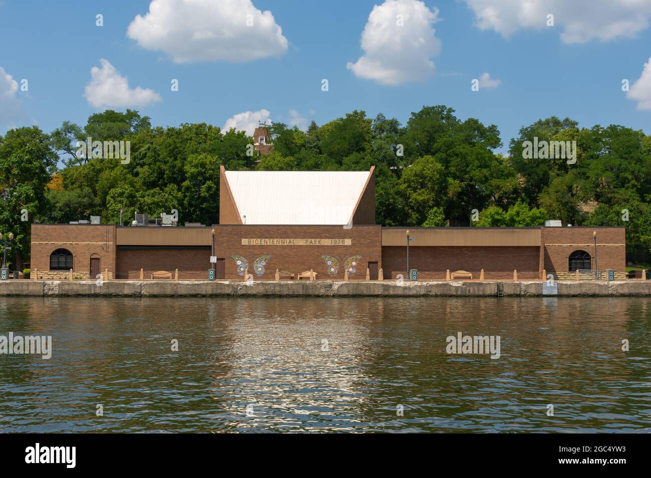 Joliet, Illinois United States August 3rd, 2021 View of the Billie