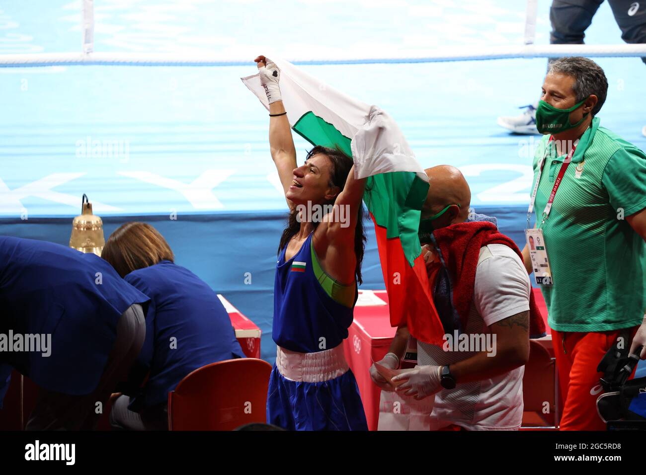 Stoyka Zhelyazkova KRASTEVA (BUL) AUGUST 7, 2021 Boxing Women's Fly