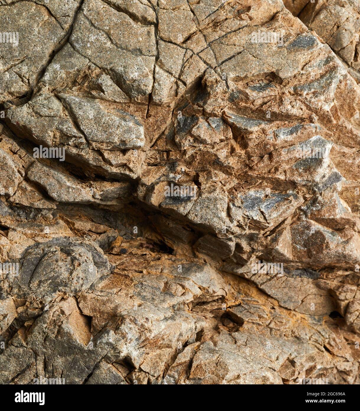 Exploring Rocks Smooth Surface Textured surface of rock close up Stock Photo - Alamy