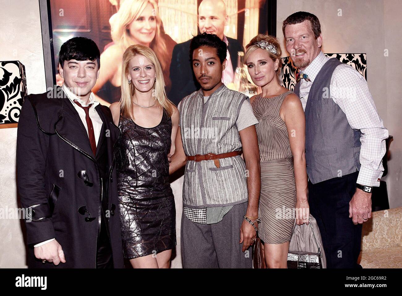 New York, NY, USA. 8 April, 2011. Malan Breton, Alex McCord, Jeffrey