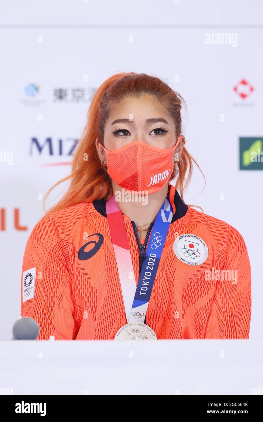 Tokyo, Japan. 7th Aug, 2021. Miho Nonaka (JPN) Sport Climbing Silver