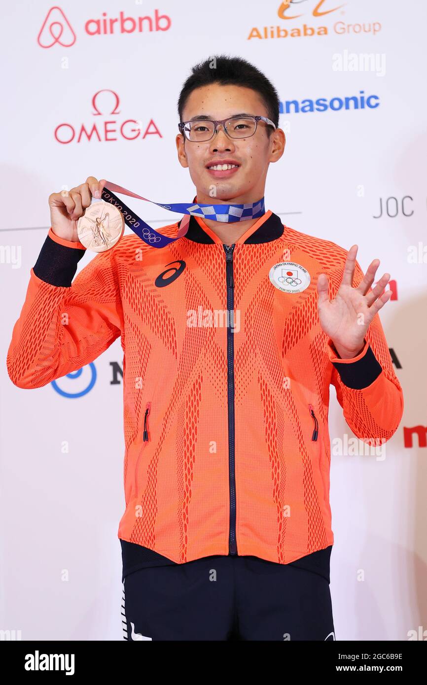 Tokyo Japan 7th Aug 2021 Toshikazu Yamanishi JPN Race Walk tokyo-japan-7th-aug-2021-toshikazu-yamanishi-jpn-race-walk