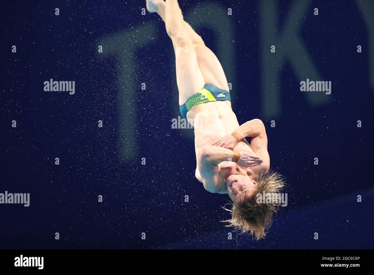 Tokyo, Japan. 7th Aug, 2021. ROUSSEAU Cassiel (AUS) Diving Men's 10m