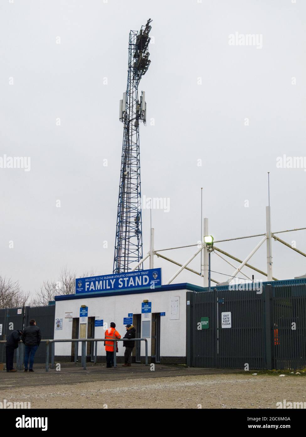 Oldham Athletic Football Club Stock Photo Alamy