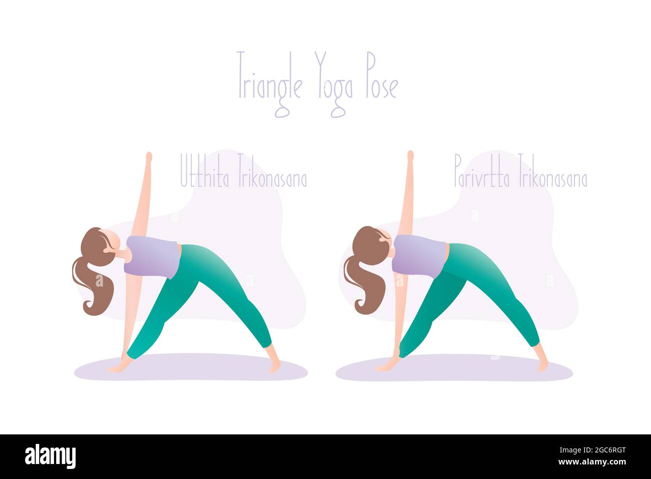 Triangle Pose Yoga Images – Browse 3 Stock Photos, Vectors, and Video