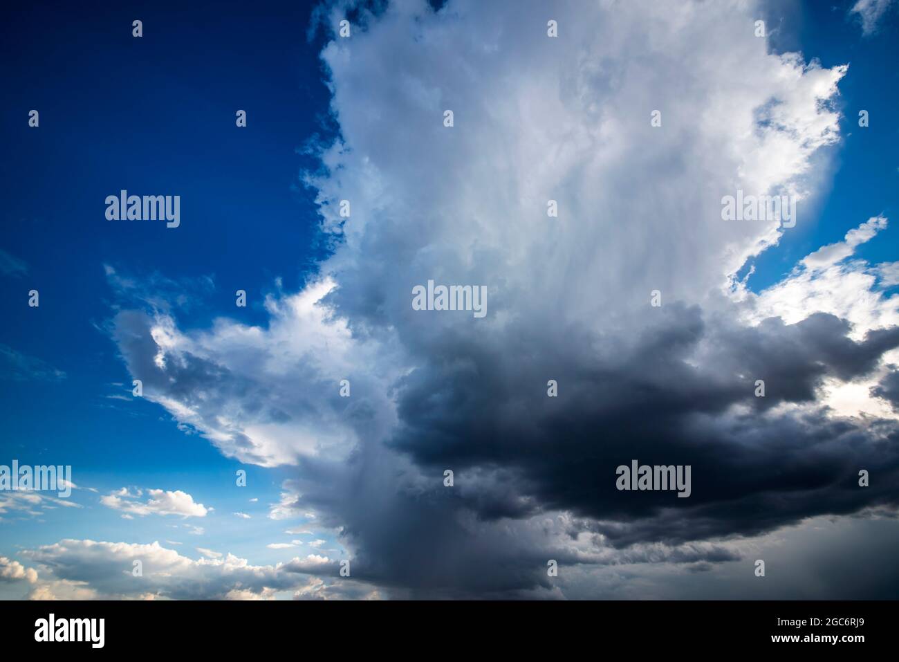 Sky with storm clouds Stock Photo - Alamy