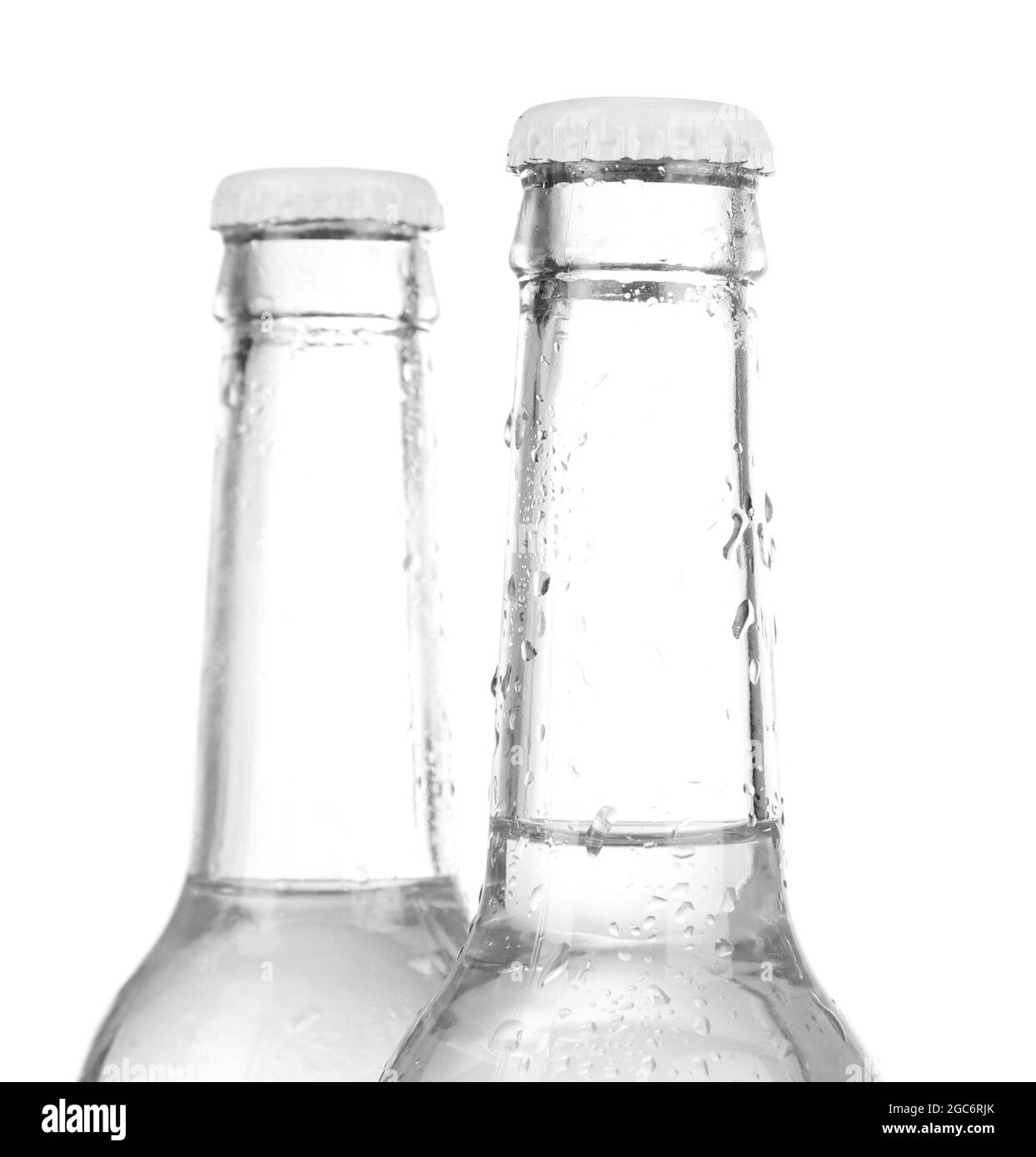 Condensation on glass bottle Black and White Stock Photos & Images Alamy