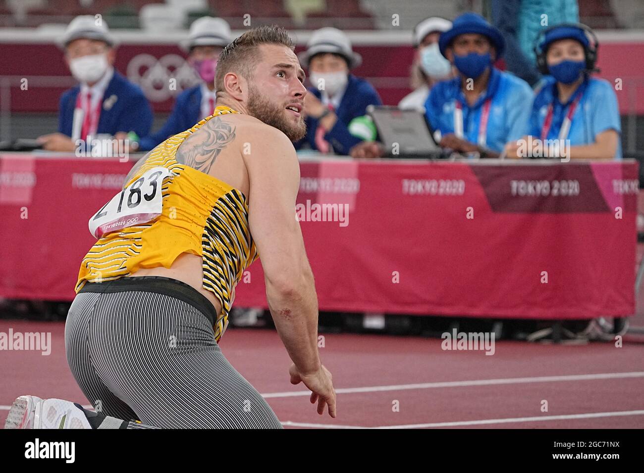 Tokyo, Japan. 07th Aug, 2021. Athletics Olympics, Javelin Throw, Men
