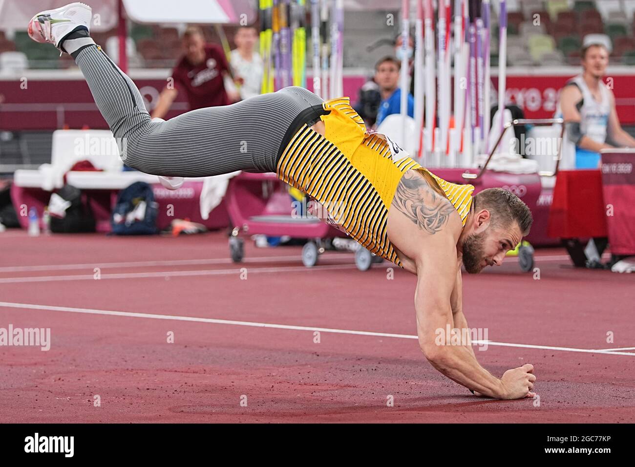 Tokyo, Japan. 07th Aug, 2021. Athletics Olympics, Javelin Throw, Men