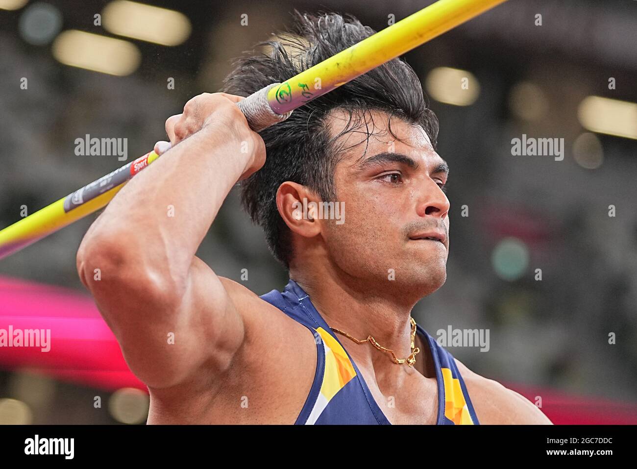 Olympics 2024 Javelin Throw Final Jonis Mahalia