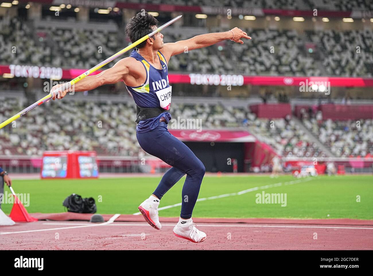 Tokyo, Japan. 07th Aug, 2021. Athletics Olympics, Javelin Throw, Men