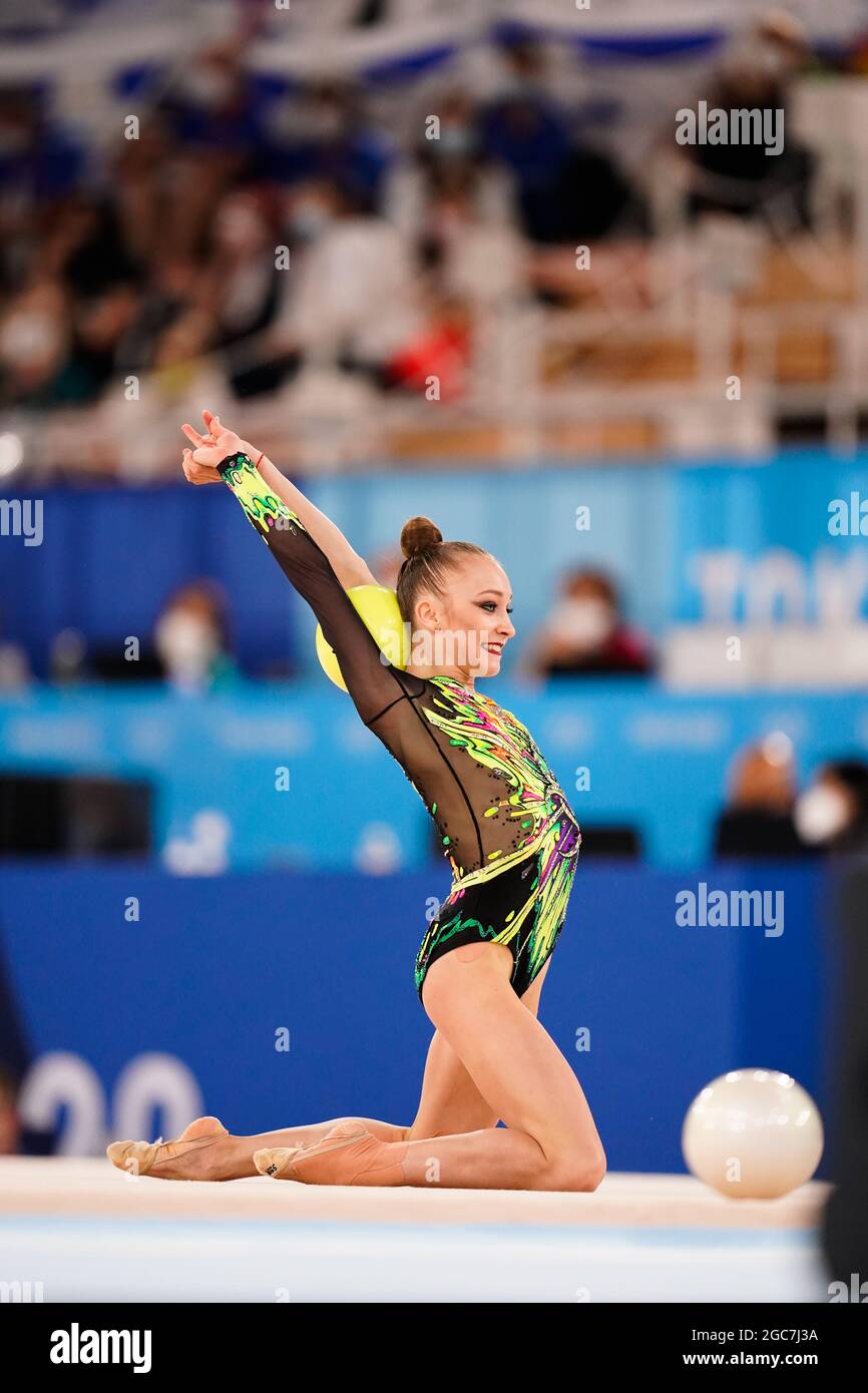 Khrystyna Pohranychna (UKR), AUGUST 7, 2021 Rhythmic Gymnastics