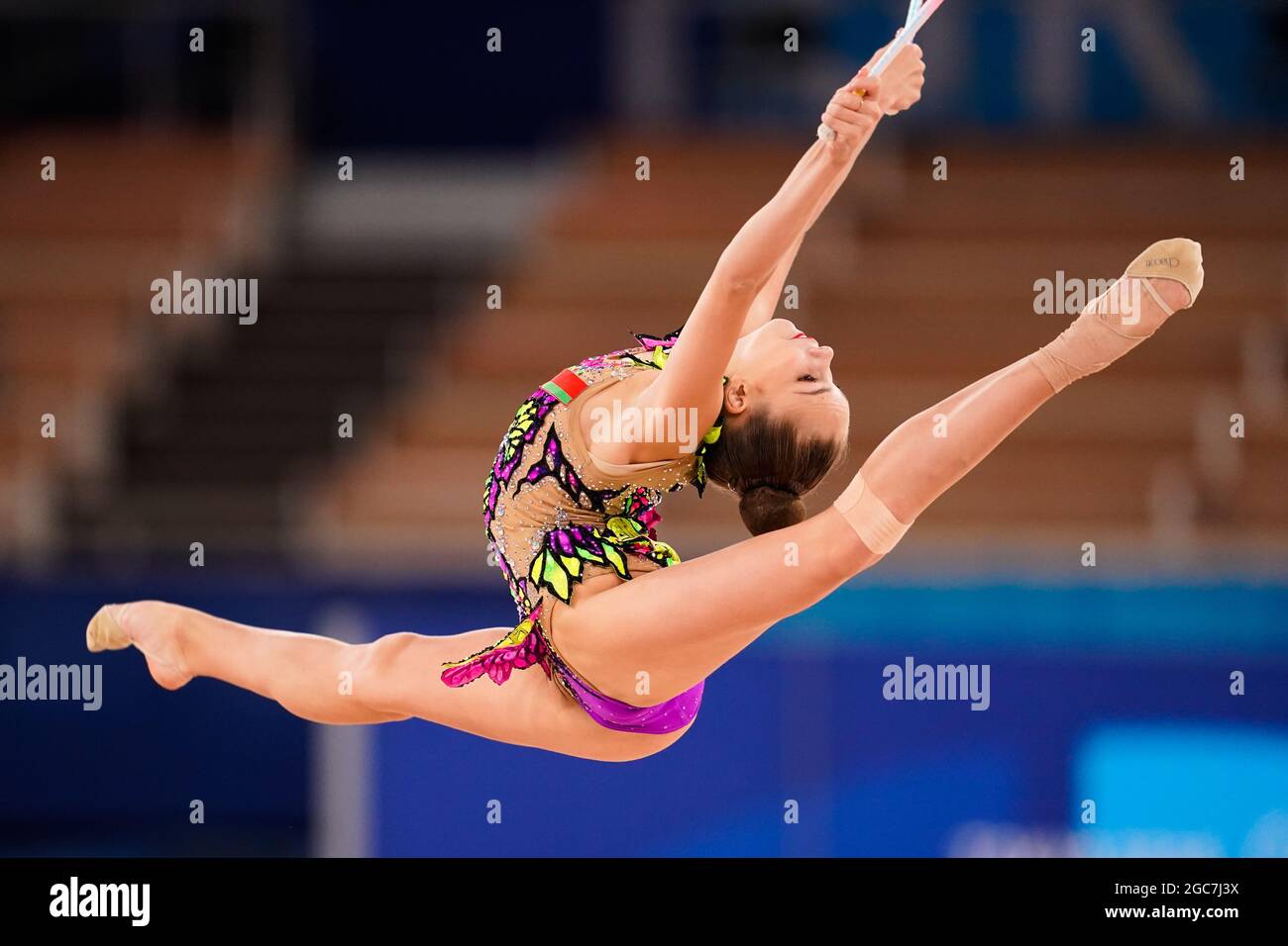 Anastasiia Salos (BLR), AUGUST 7, 2021 Rhythmic Gymnastics
