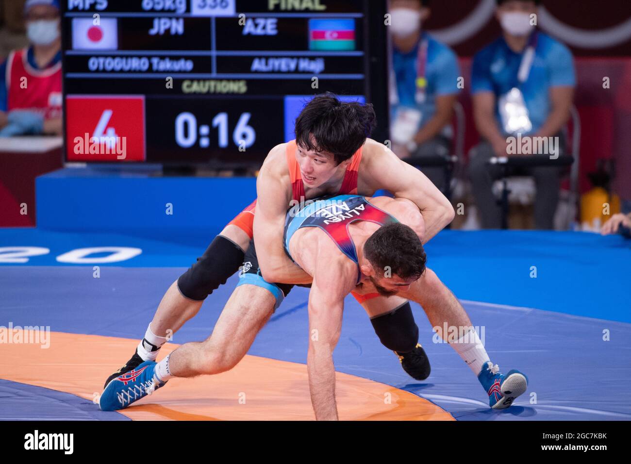OTOGURO Takuto (JPN) vs ALIYEV Haji (AZE) Men's Freestyle 65kg Final