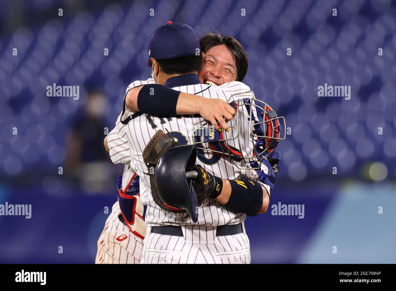 Kanagawa, Japan. 7th Aug, 2021. Takuya Kai (JPN), Atsunori Inaba ...