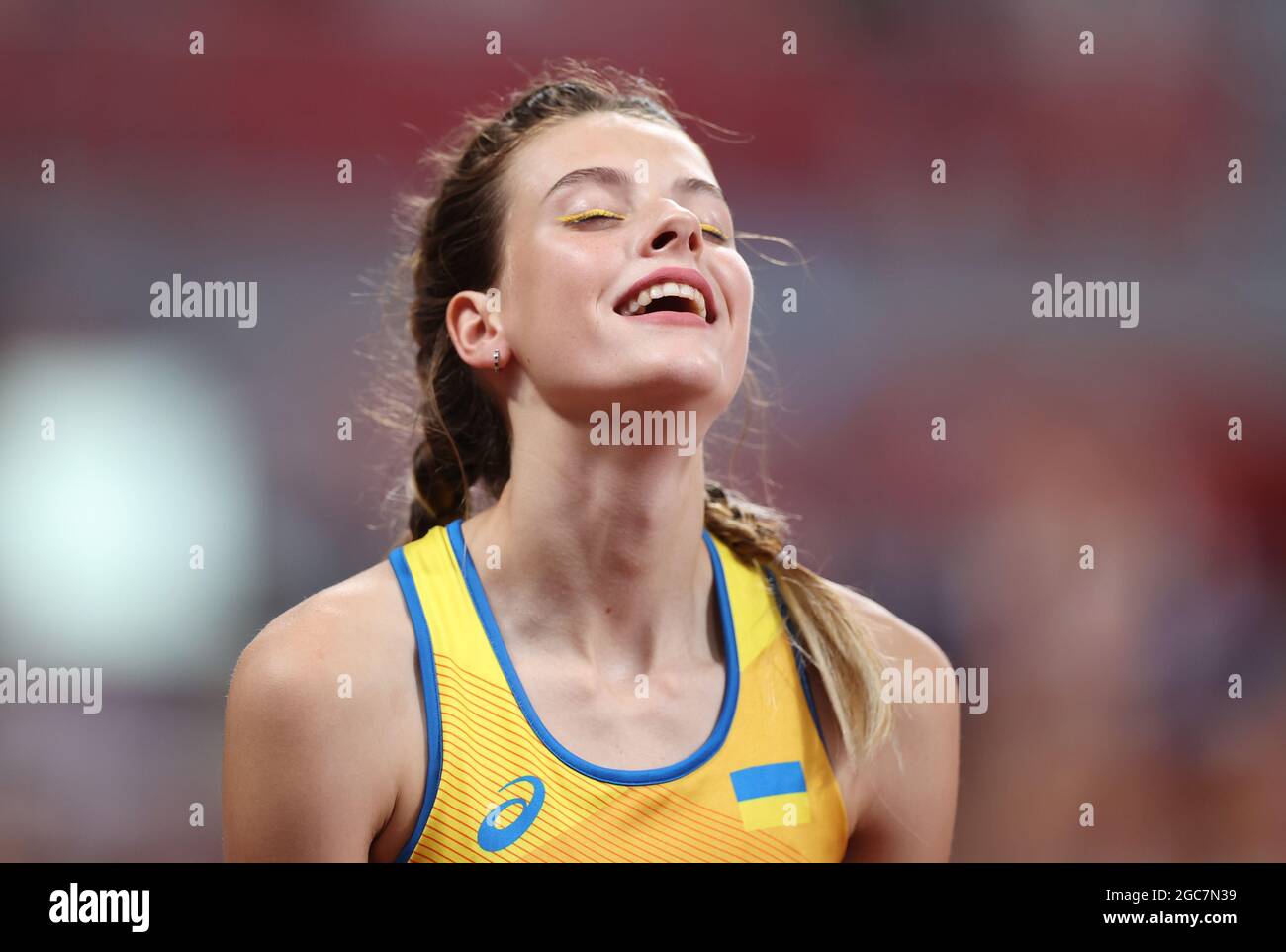 Tokyo, Japan. 07th Aug, 2021. Athletics Olympics, High Jump, Women, Final at the Olympic