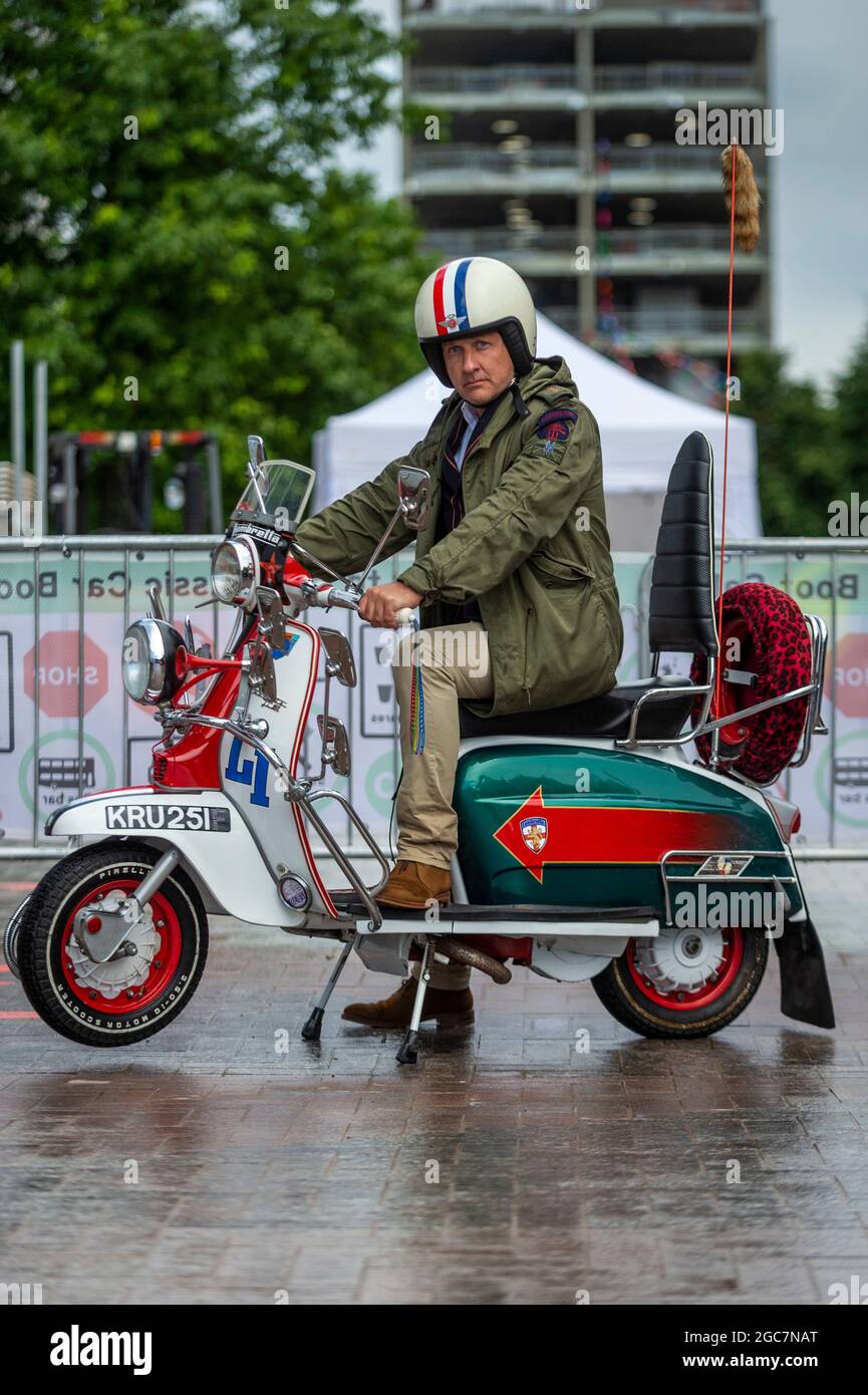 Quadrophenia scooter hi-res stock photography and images - Alamy