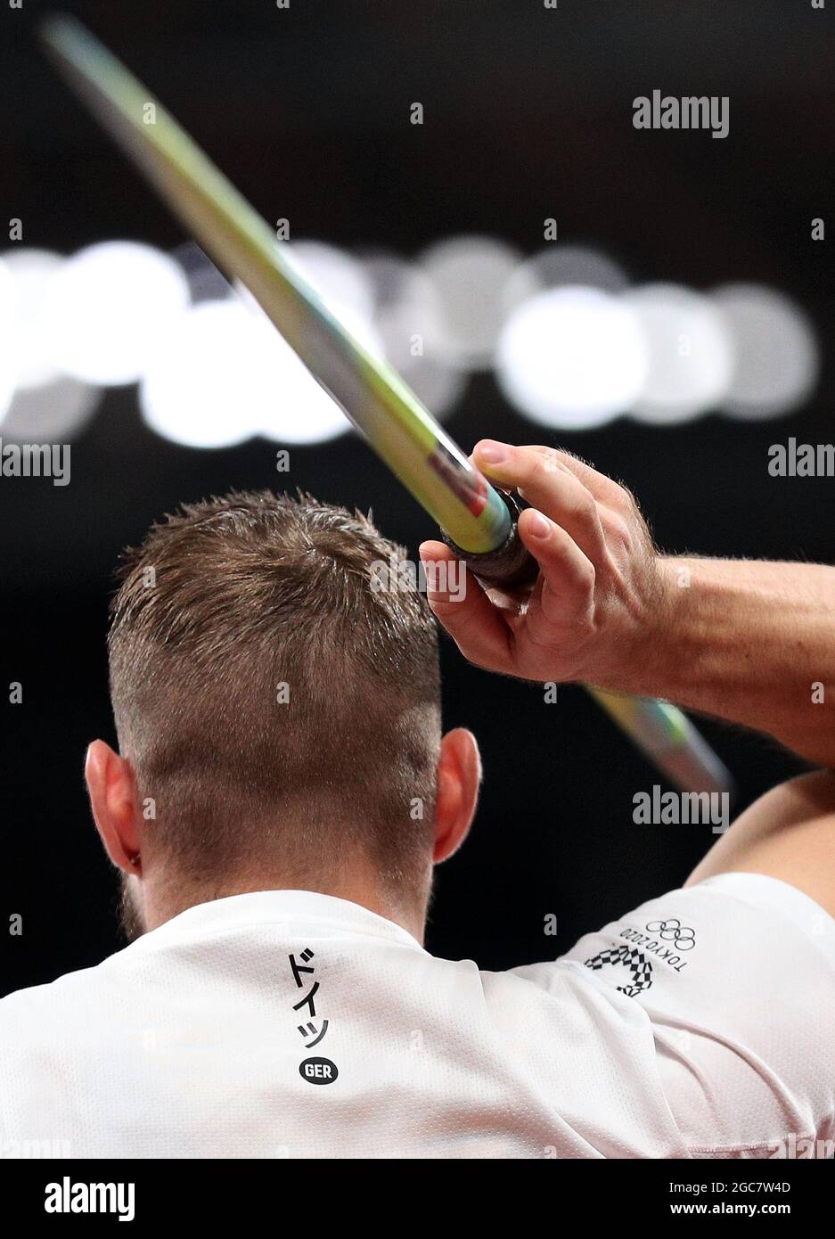 Tokyo, Japan. 7th Aug, 2021. Johannes Vetter of Germany competes during
