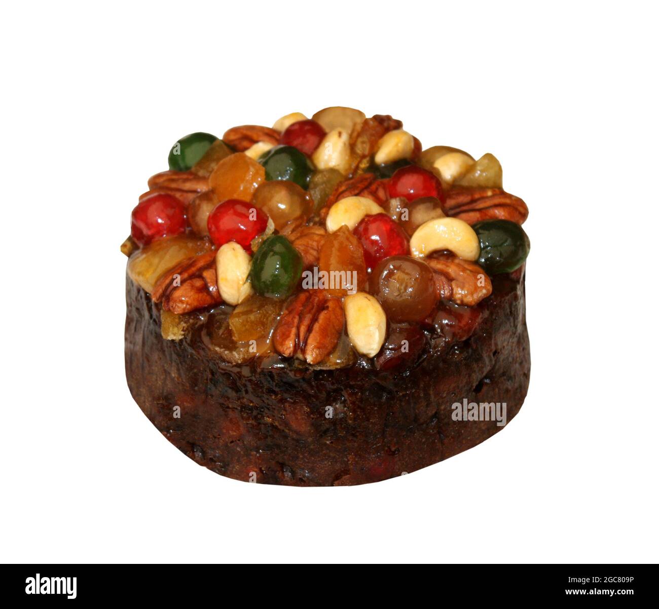 A Traditional Rich Fruit with Nuts Cake Stock Photo Alamy