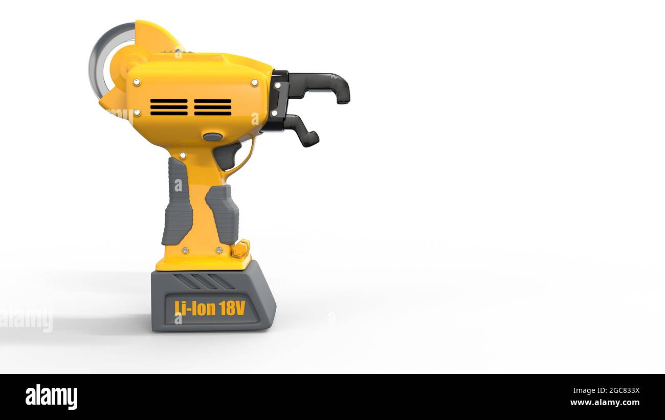 electric iron rod wire tier tool isolated digital industrial 3D illustration Stock Photo Alamy