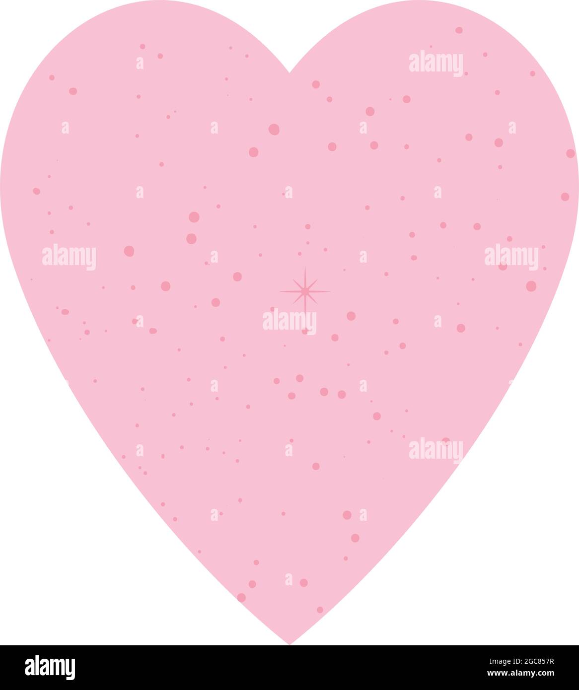 pink heart icon on white background Stock Vector Image & Art - Alamy