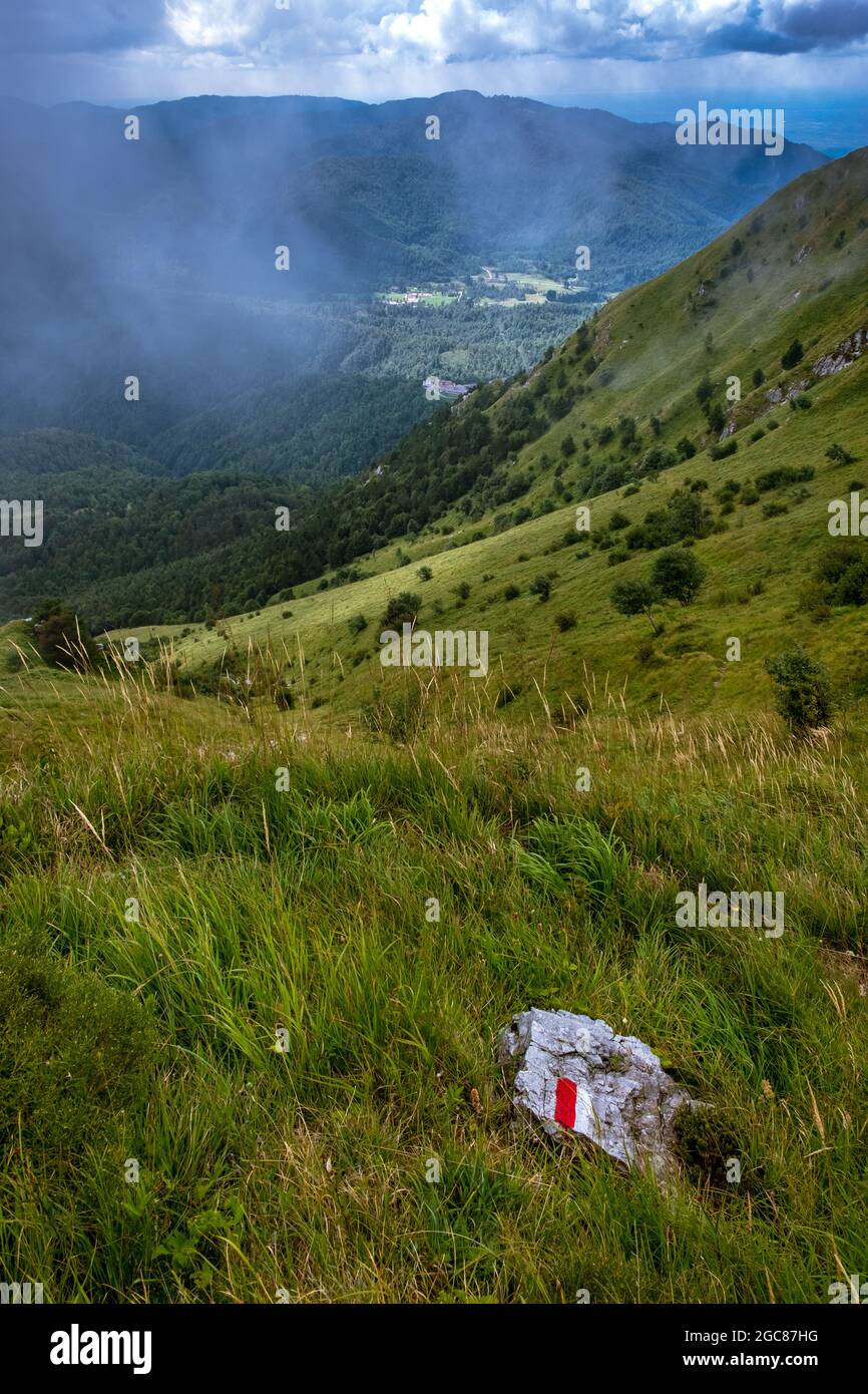 Summer day in the alps of Friuli Venezia-Giulia, Italy Stock Photo - Alamy