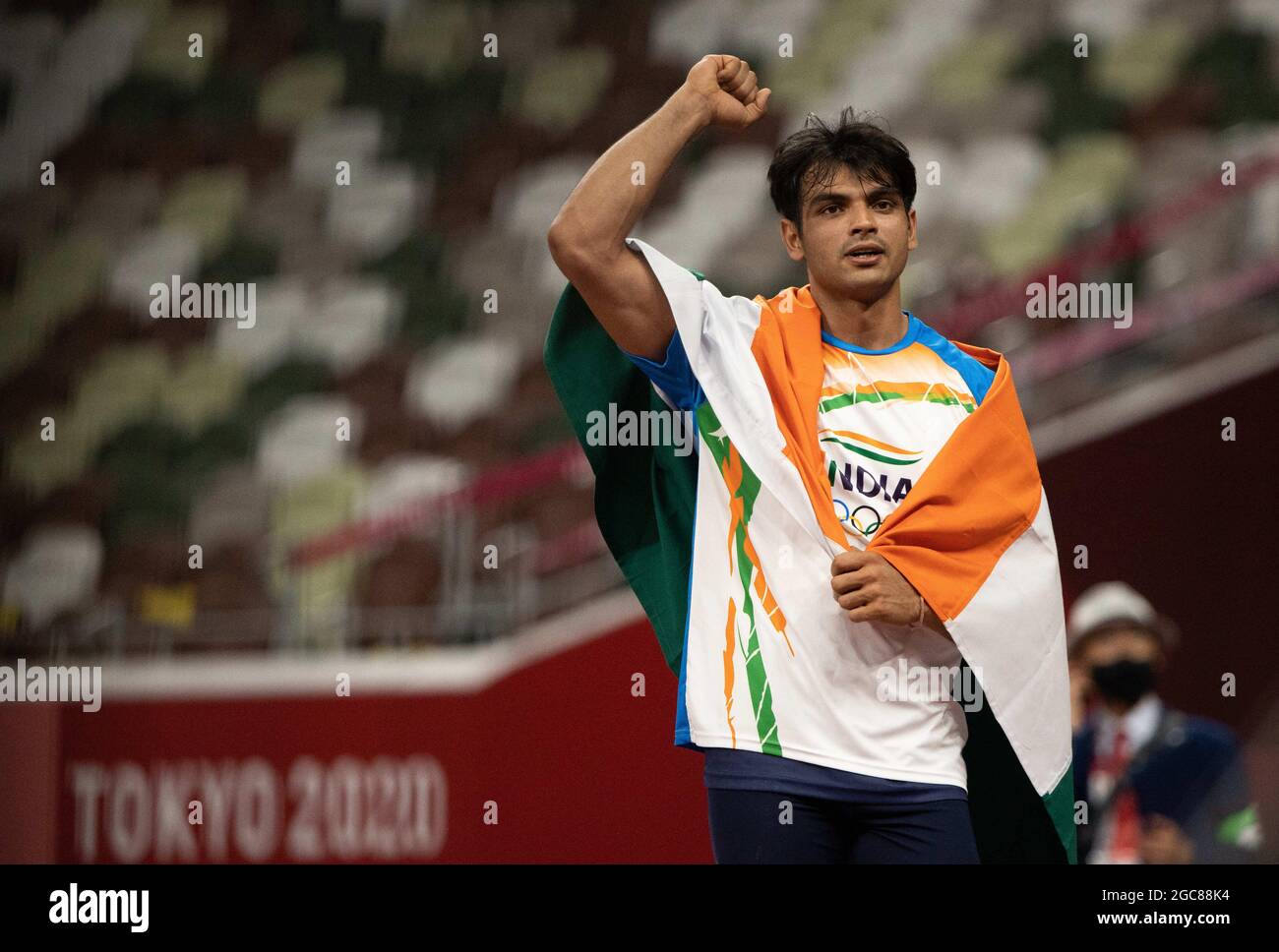 Neeraj chopra with javelin hires stock photography and images Alamy