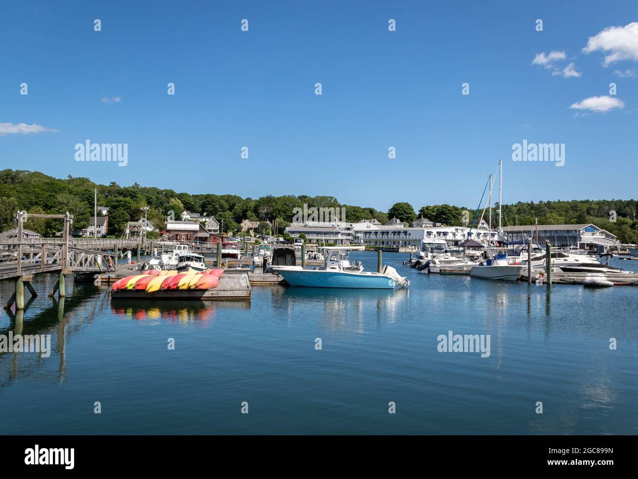 Boothbay harbor boat hires stock photography and images Alamy