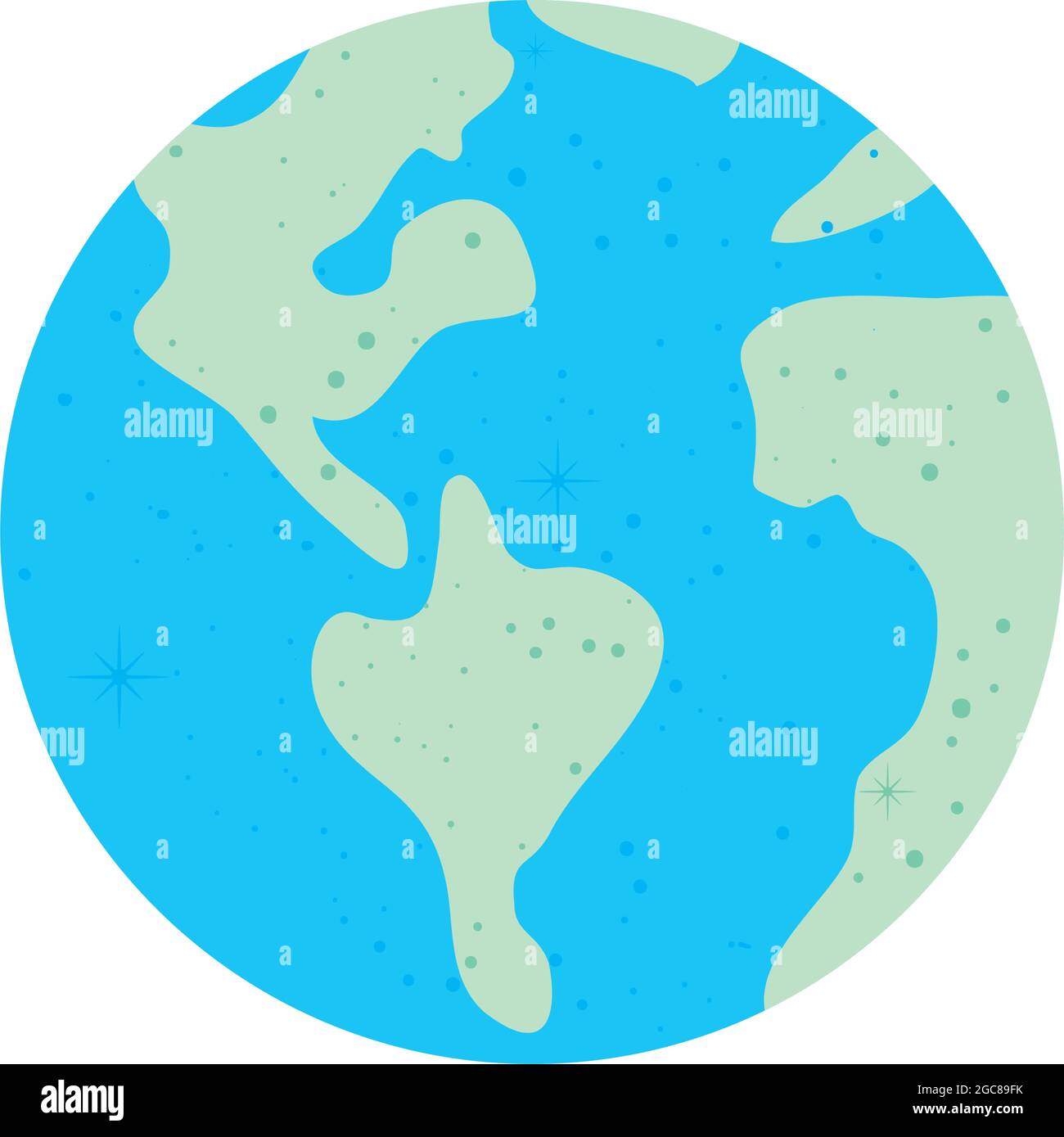 earth planet icon on white background Stock Vector Image & Art - Alamy