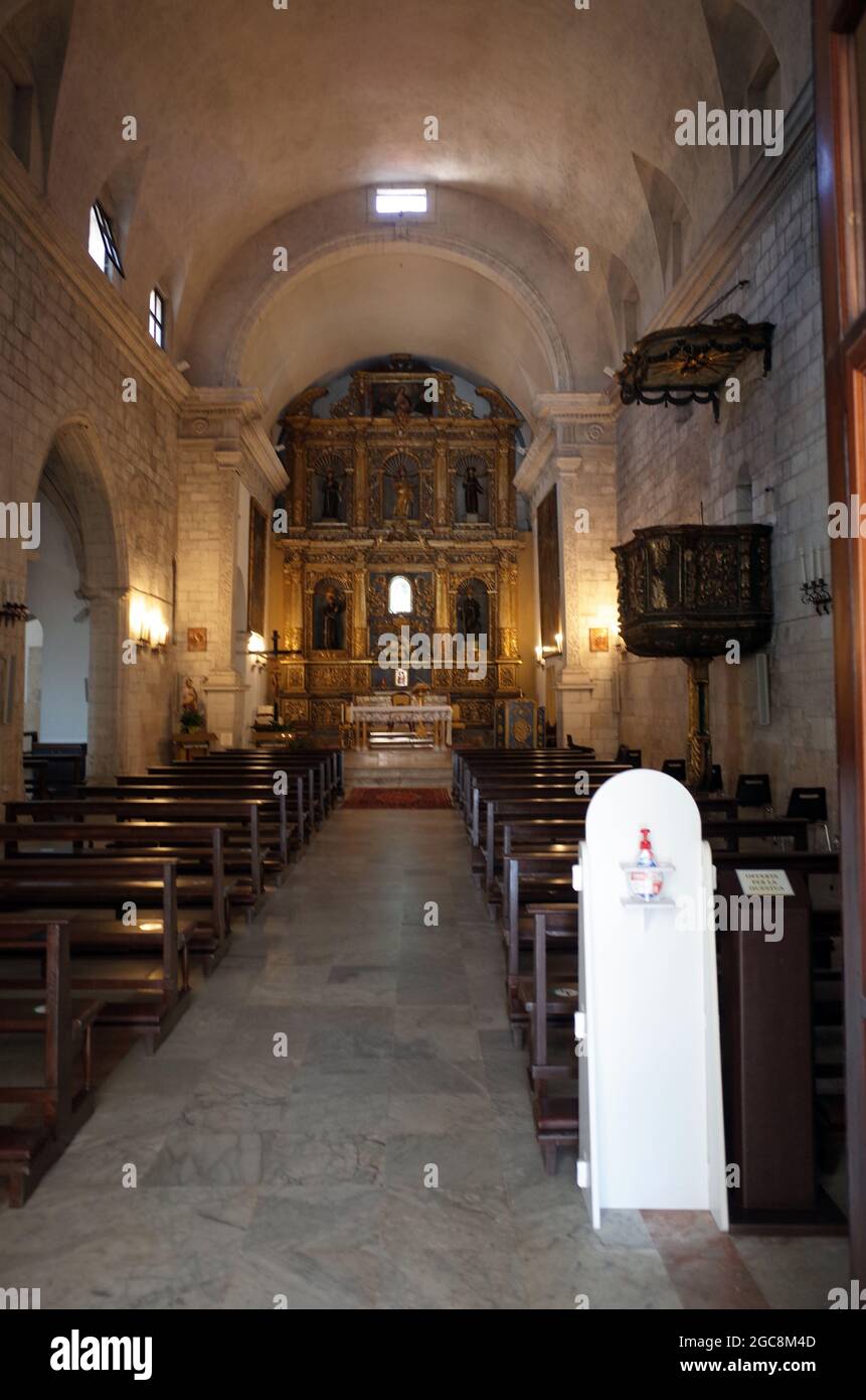 Sassari, Sardinia, Italy. San Pietro in Silki church Stock Photo - Alamy