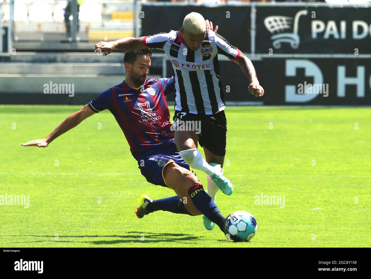 Povoa De Varzim 8 7 2021 This Afternoon Varzim Sport Clube Hosted Grupo Desportivo De Chaves At Estadio Do Varzim Sport Club In A Match Counting For The 1st Journey Of The 2021 2022
