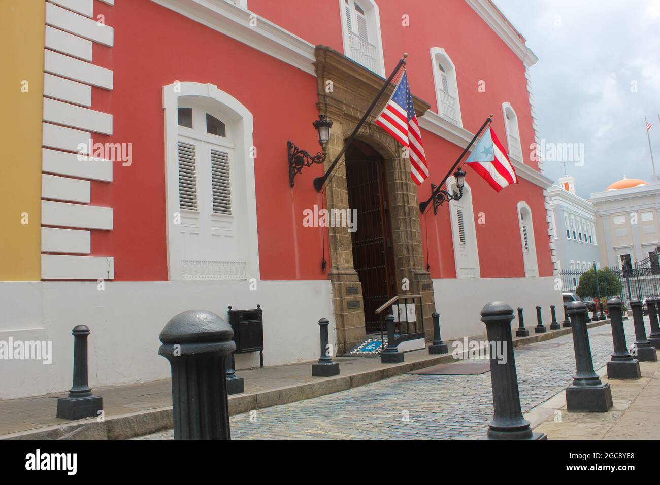 colorful Spanish Colonial facades (State Office of Historic ...
