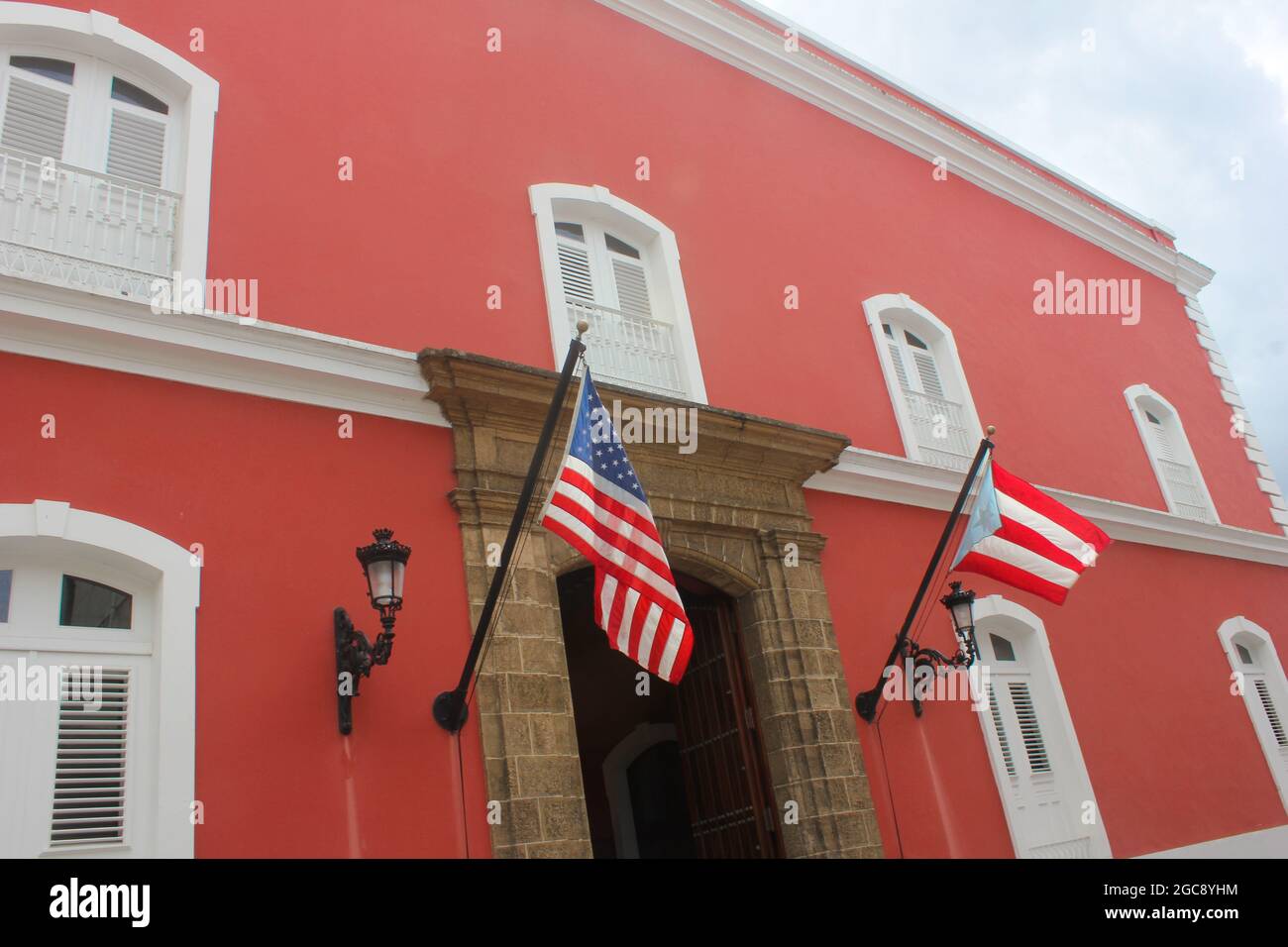 colorful Spanish Colonial facades (State Office of Historic ...