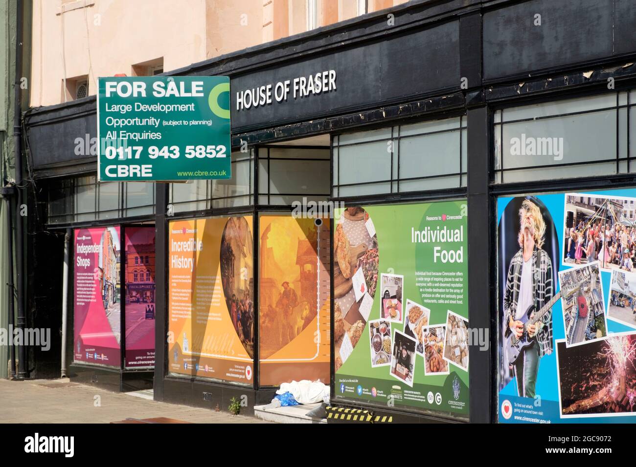 Around Cirencester, a traditional Gloucester market town in the