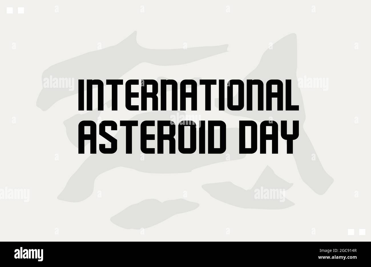 International Asteroid Day vector template Stock Vector Image & Art - Alamy