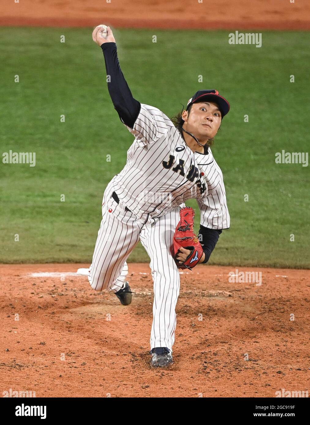 Yokohama, Japan. 7th Aug, 2021. Itoh Hiromi of Japan competes during