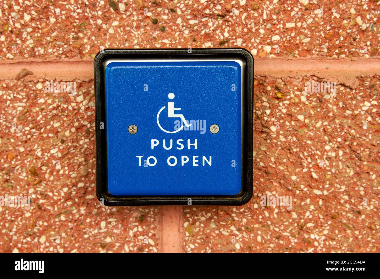 Handicap Signs Stock Photo