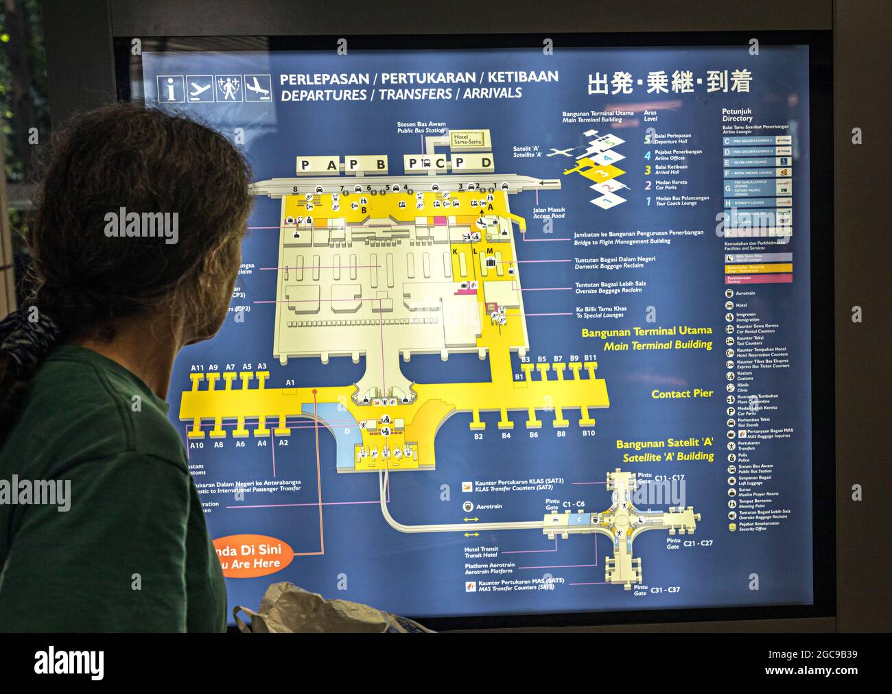 changi airport terminal 1 map