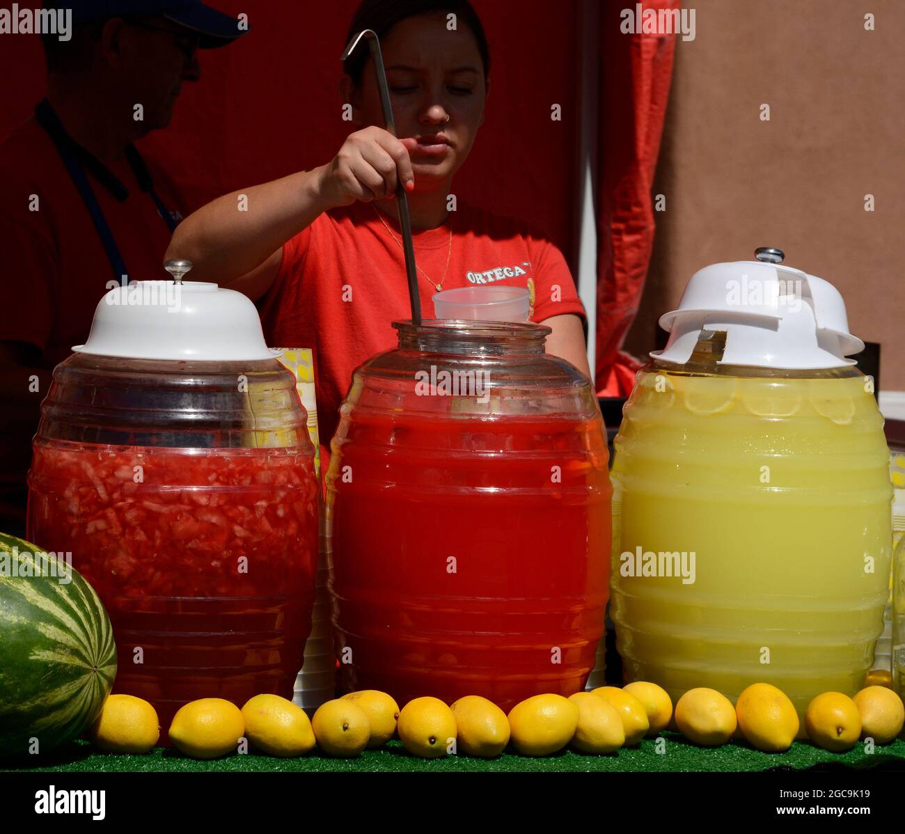 Booth For Fruit Juice High Resolution Stock Photography and Images Alamy