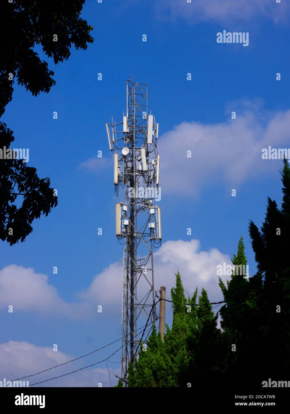 BTS Telecommunication. A base transceiver station (BTS) is a piece of  equipment that facilitates wireless communication Stock Photo - Alamy