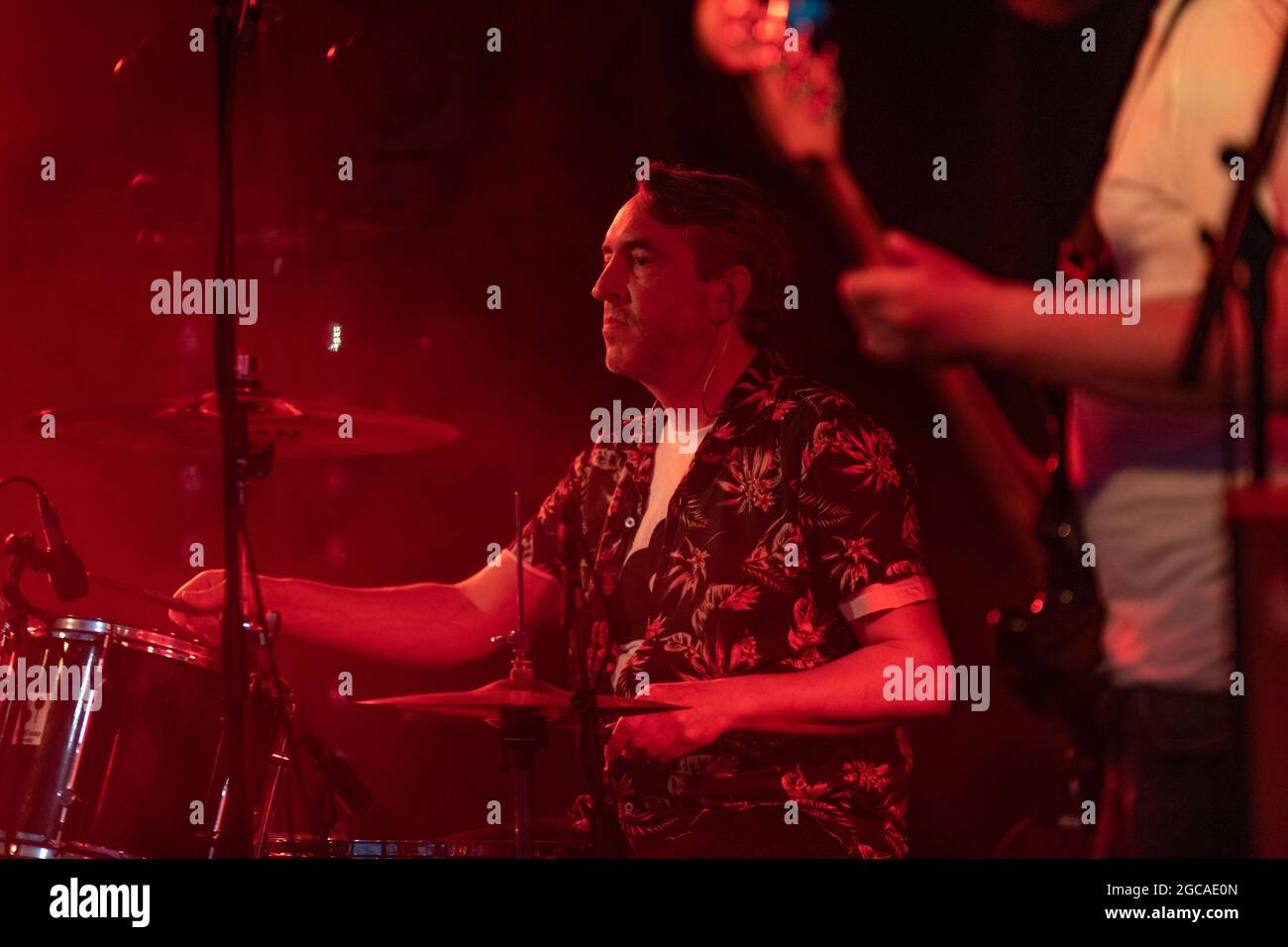 Edinburgh Scotland Sat 7 August 21 Edinburgh Band Meursault Play Their First Performance With A Live Audience Since The Start Of The Global Pandemic In March The Show Was Part Of