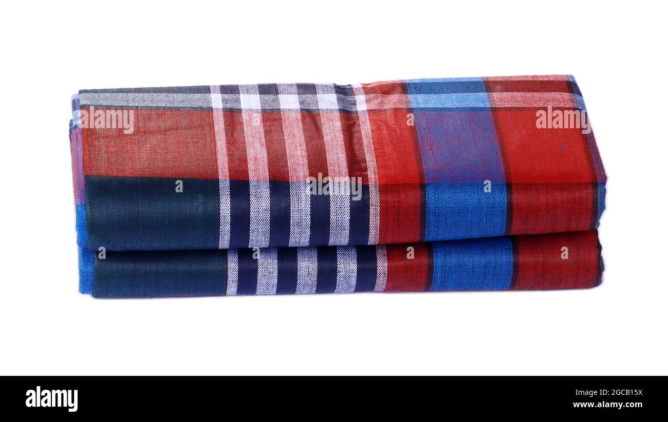 Woven Texture Fabric India Cut Out Stock Images Pictures Alamy