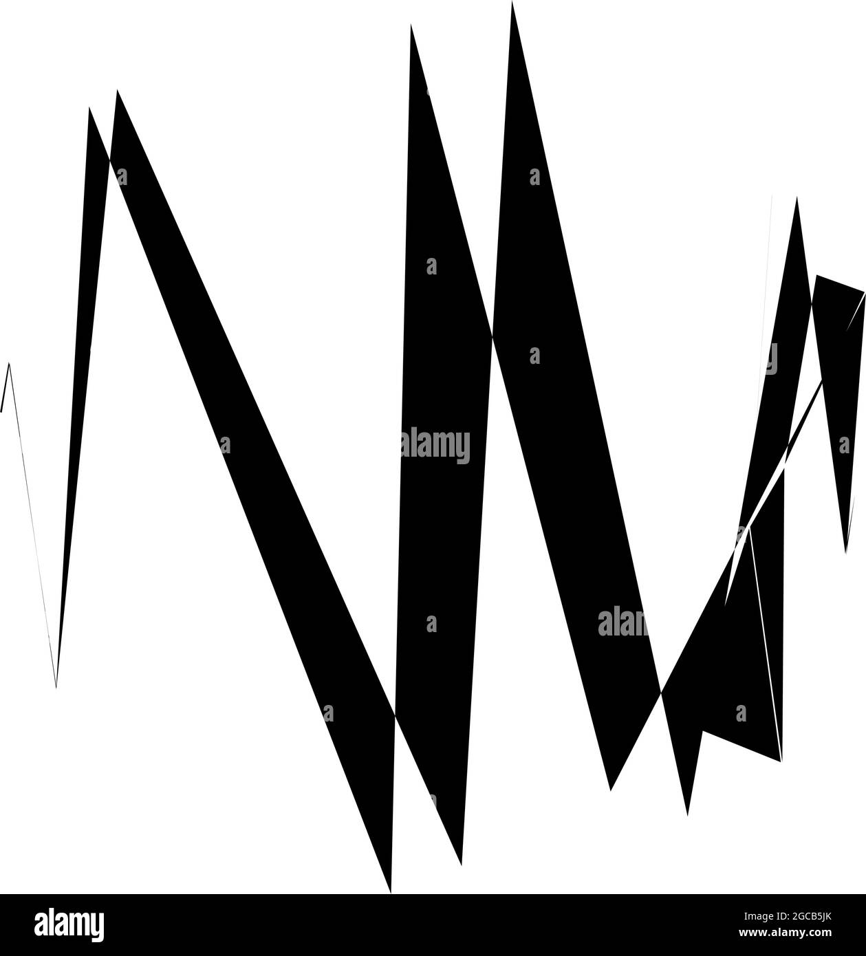 Abstract Shattered Vector Random geometric abstract art element. Shattered texture – stock vector ...