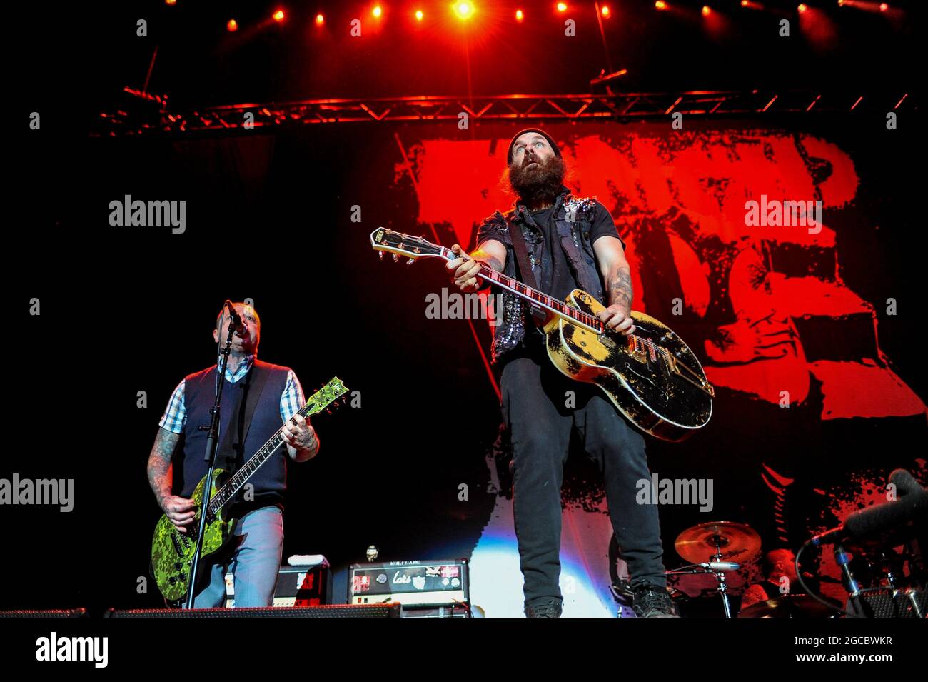 Rancid Performing at Sheffield Arena , Sheffield Stock Photo