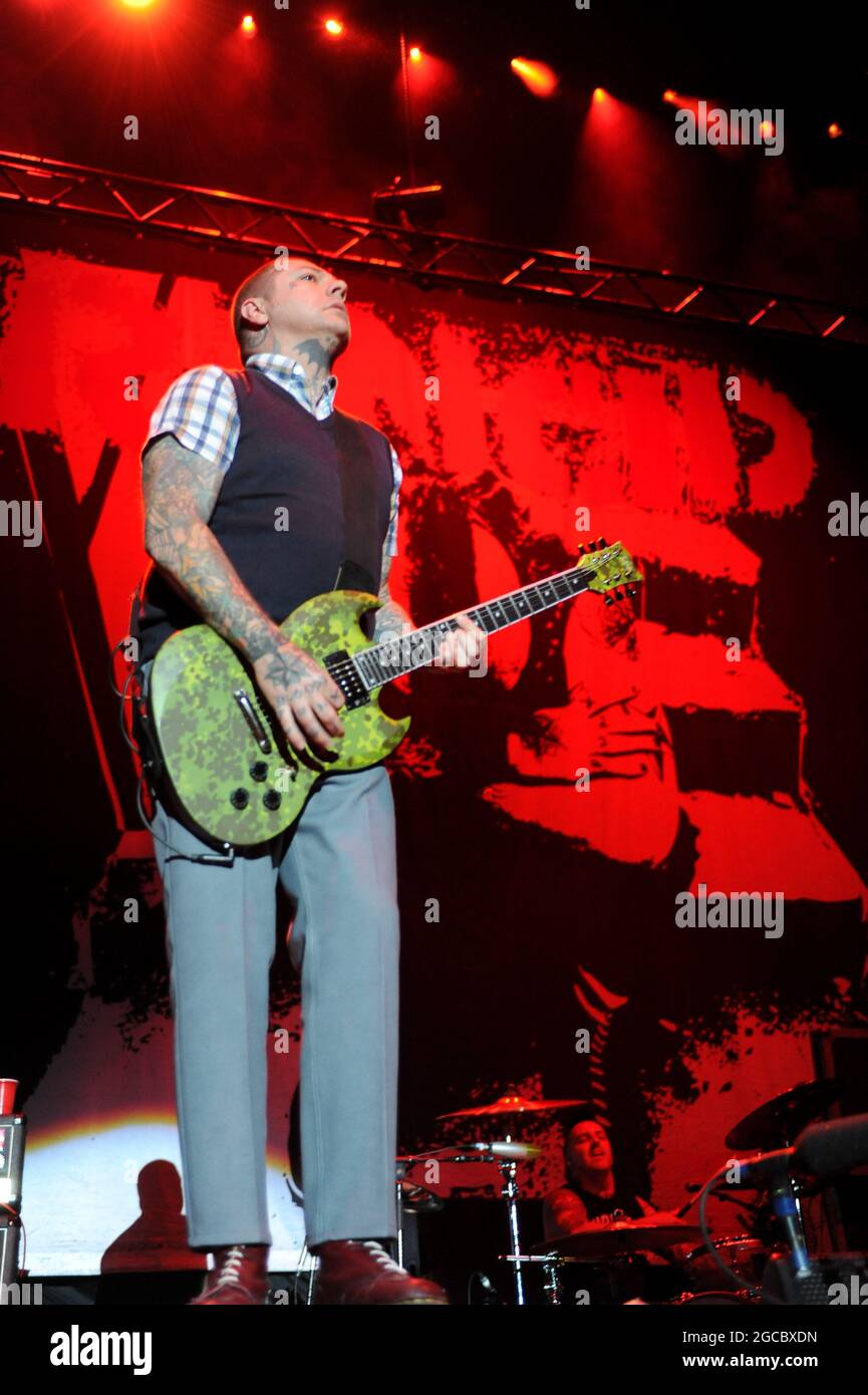 Rancid Performing at Sheffield Arena , Sheffield Stock Photo