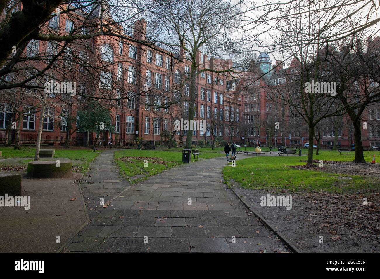 Sackville Park At Manchester England 8122019 Stock Photo Alamy