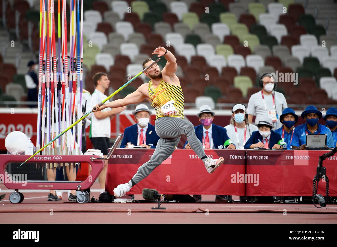 Tokyo, Japan. 07th Aug, 2021. Johannes VETTER (Germany/9th place