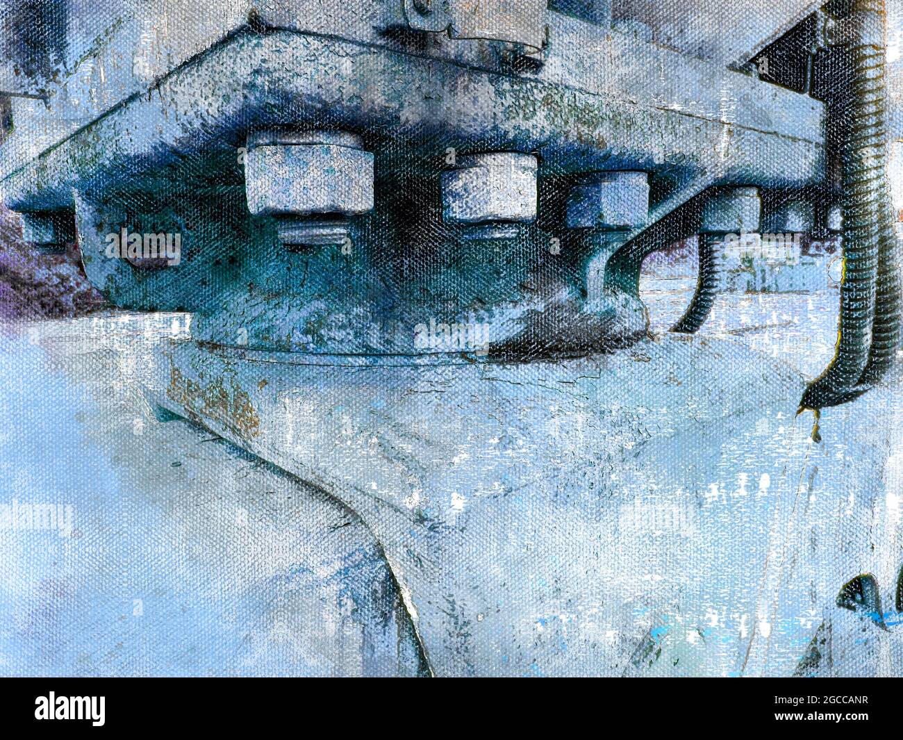 Industrial abstract art deals