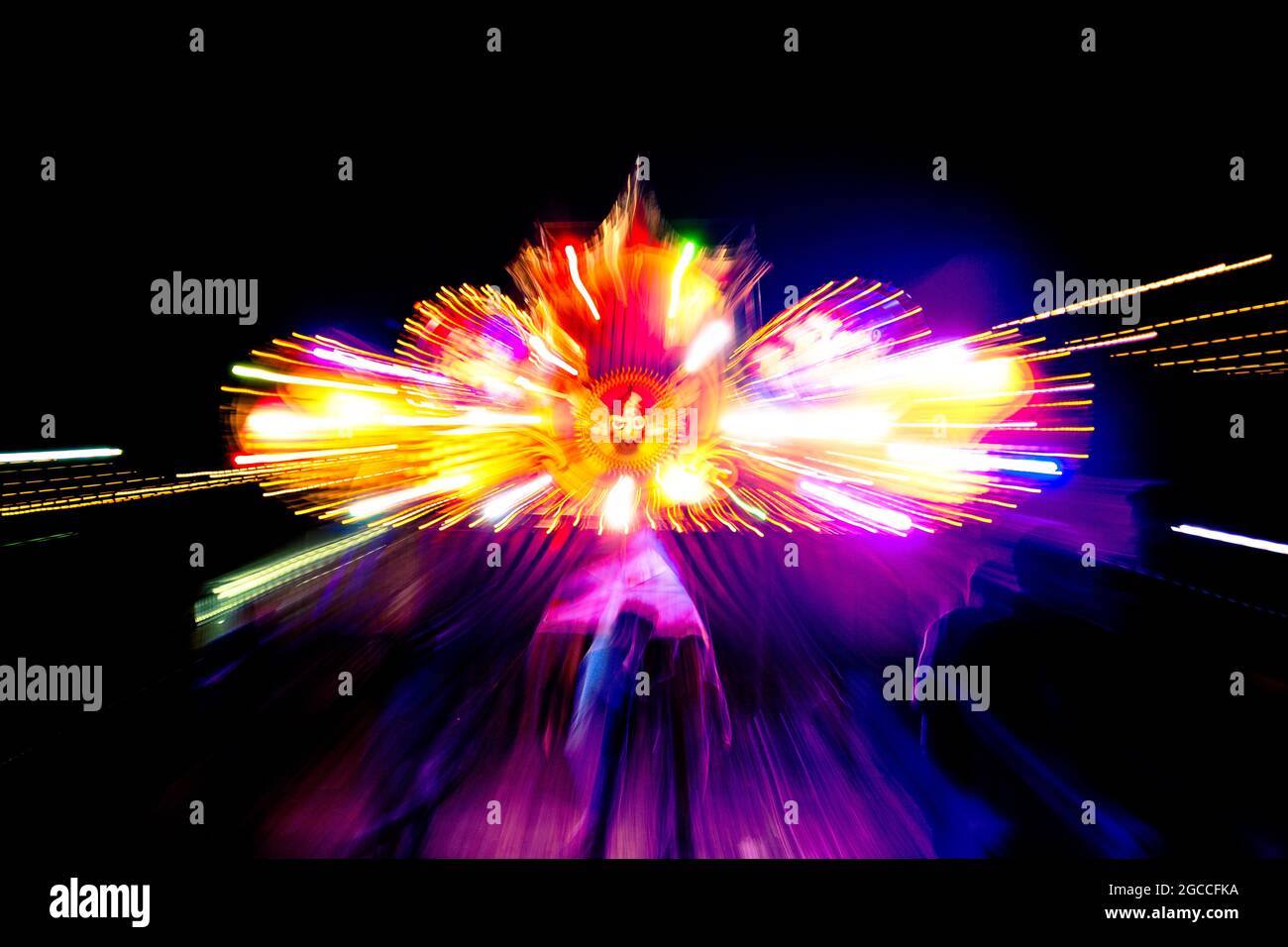 Festival Paaspop and Fairground Stock Photo